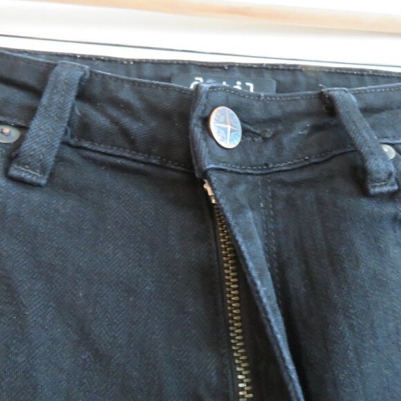 DUTIL High Rise Skinny Jeans in Black Overdye - Size 26 - Picture 6 of 14